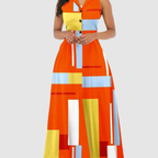 Novea | Sleeveless Long Dress