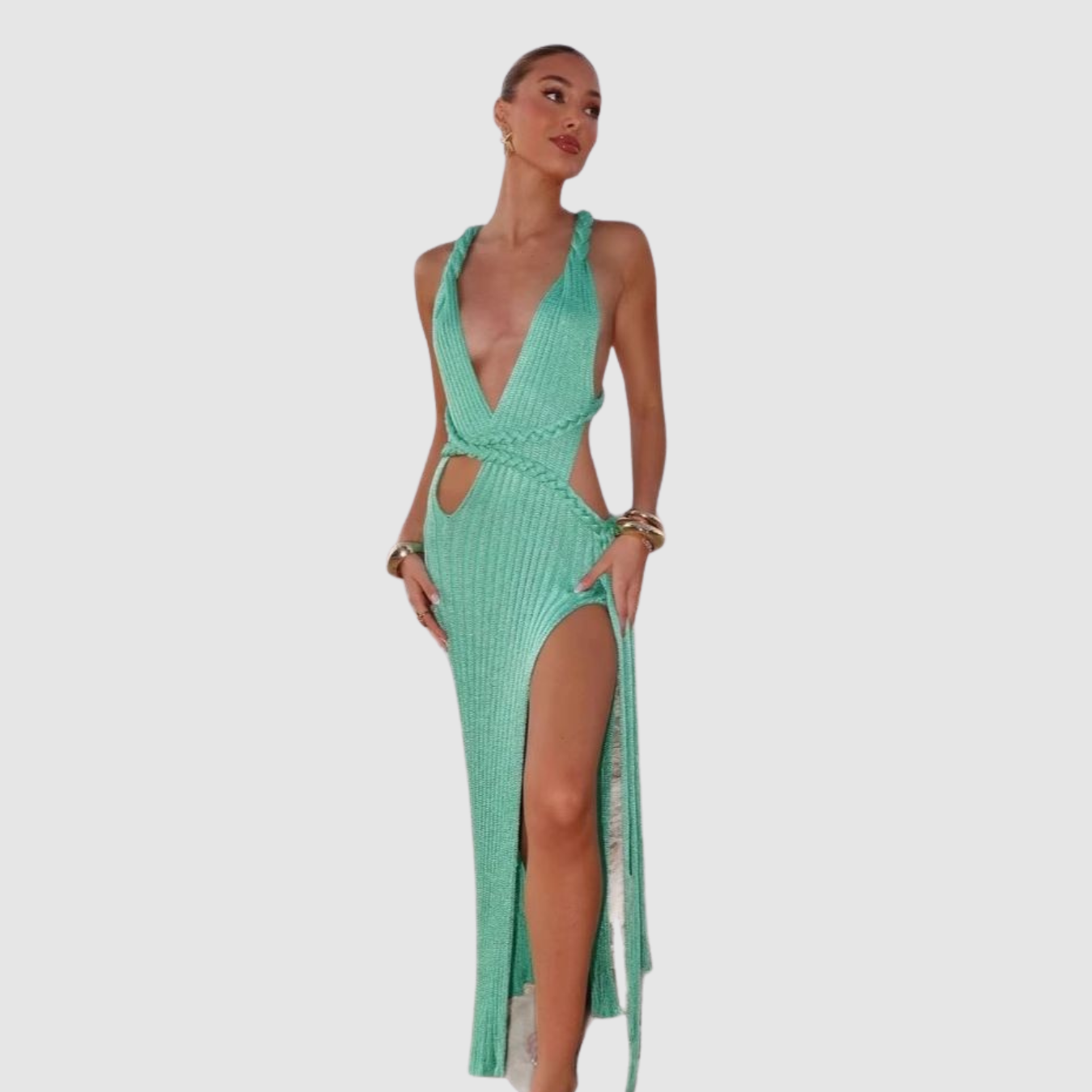 Siera | Slim-fit Backless Dress