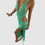 Siera | Slim-fit Backless Dress