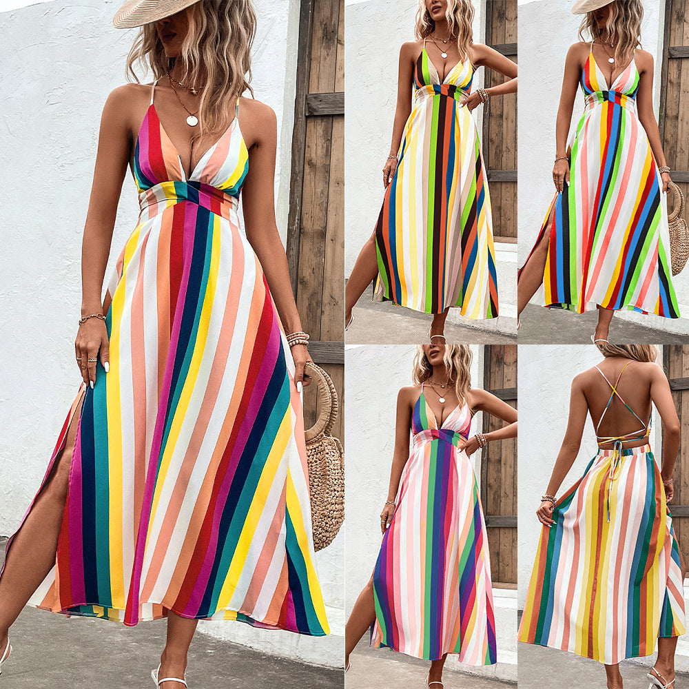 Novea | Rainbow Summer Dress