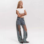 Noir | Retro Straight Pants