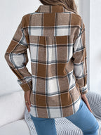 Aven | Casual Plaid blouse