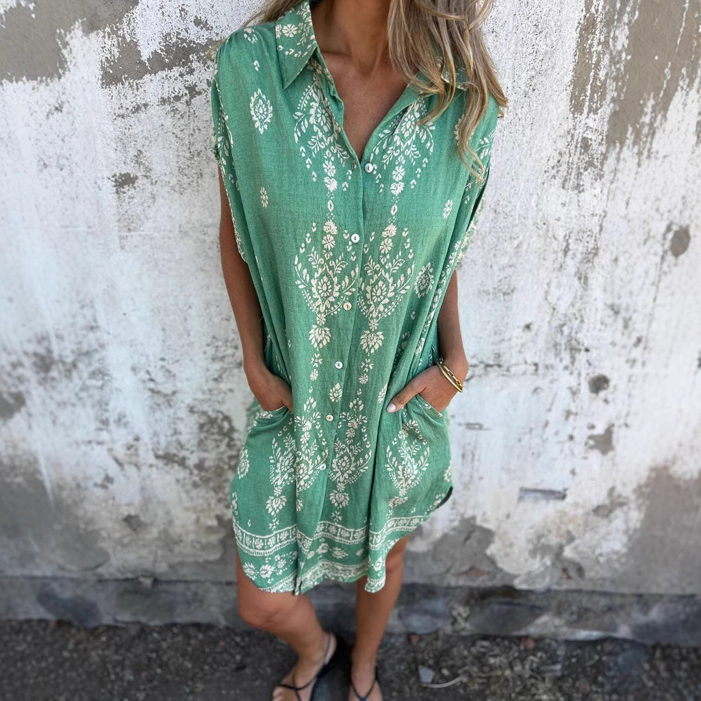 Siera | Sleeveless Dress For Beach