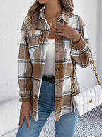 Aven | Casual Plaid blouse