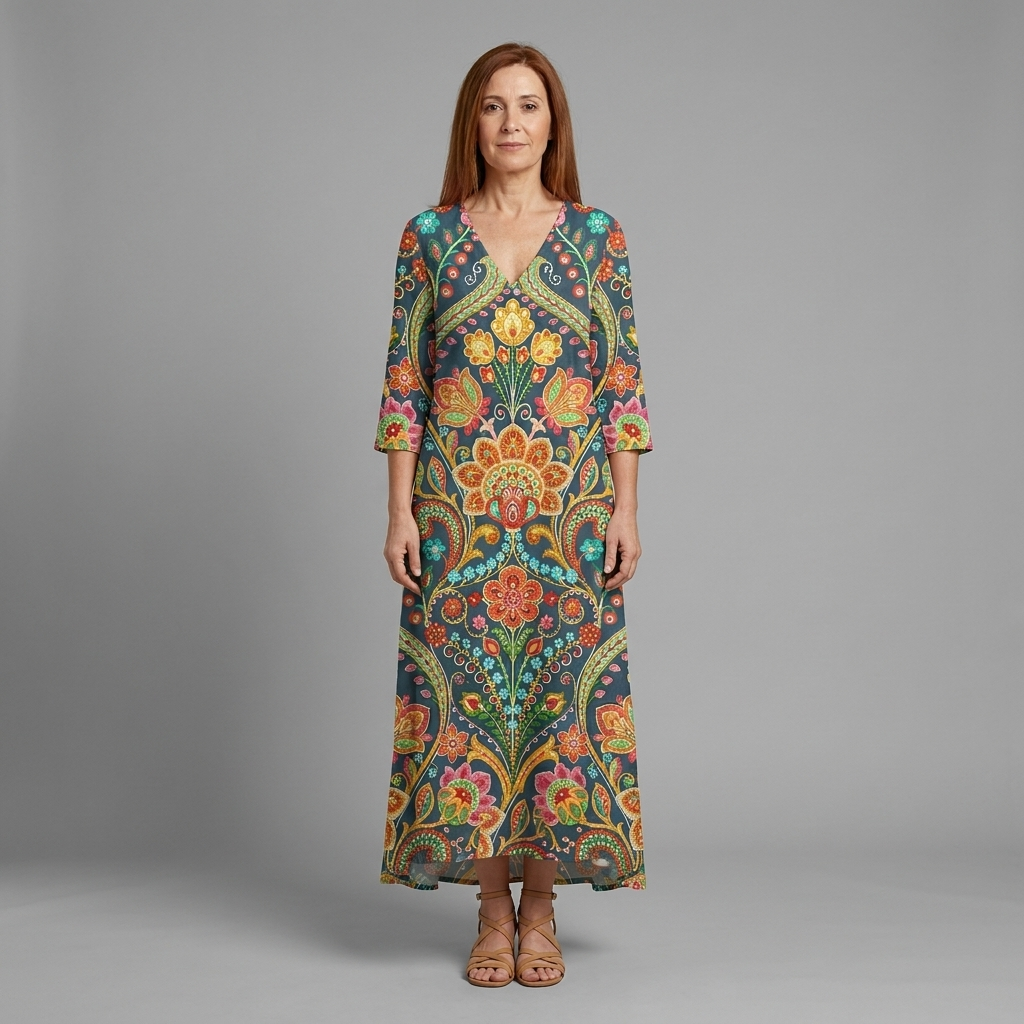 Martina dress - front view, studio model