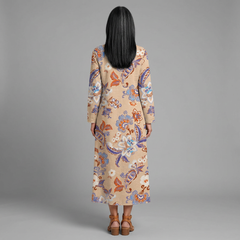 Valentina dress - back view, studio model