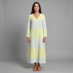 Rosa dress - front view, studio model