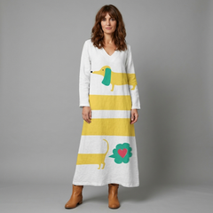 Paula dress - front view, studio model