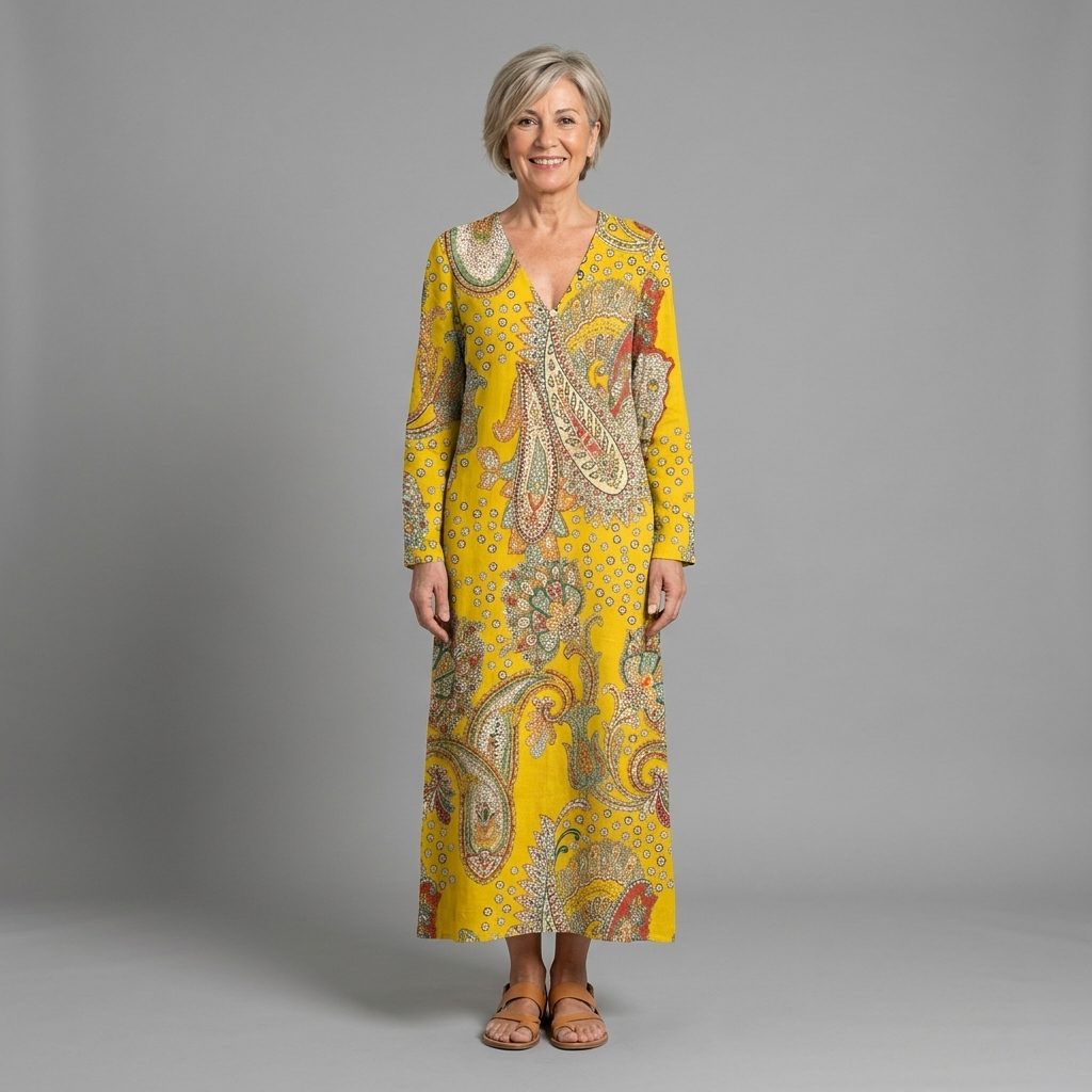 Marta dress - front view, studio model