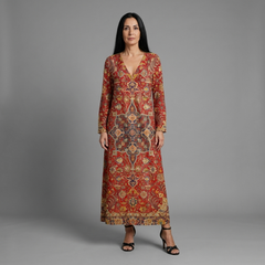 Patricia dress - front view, studio model