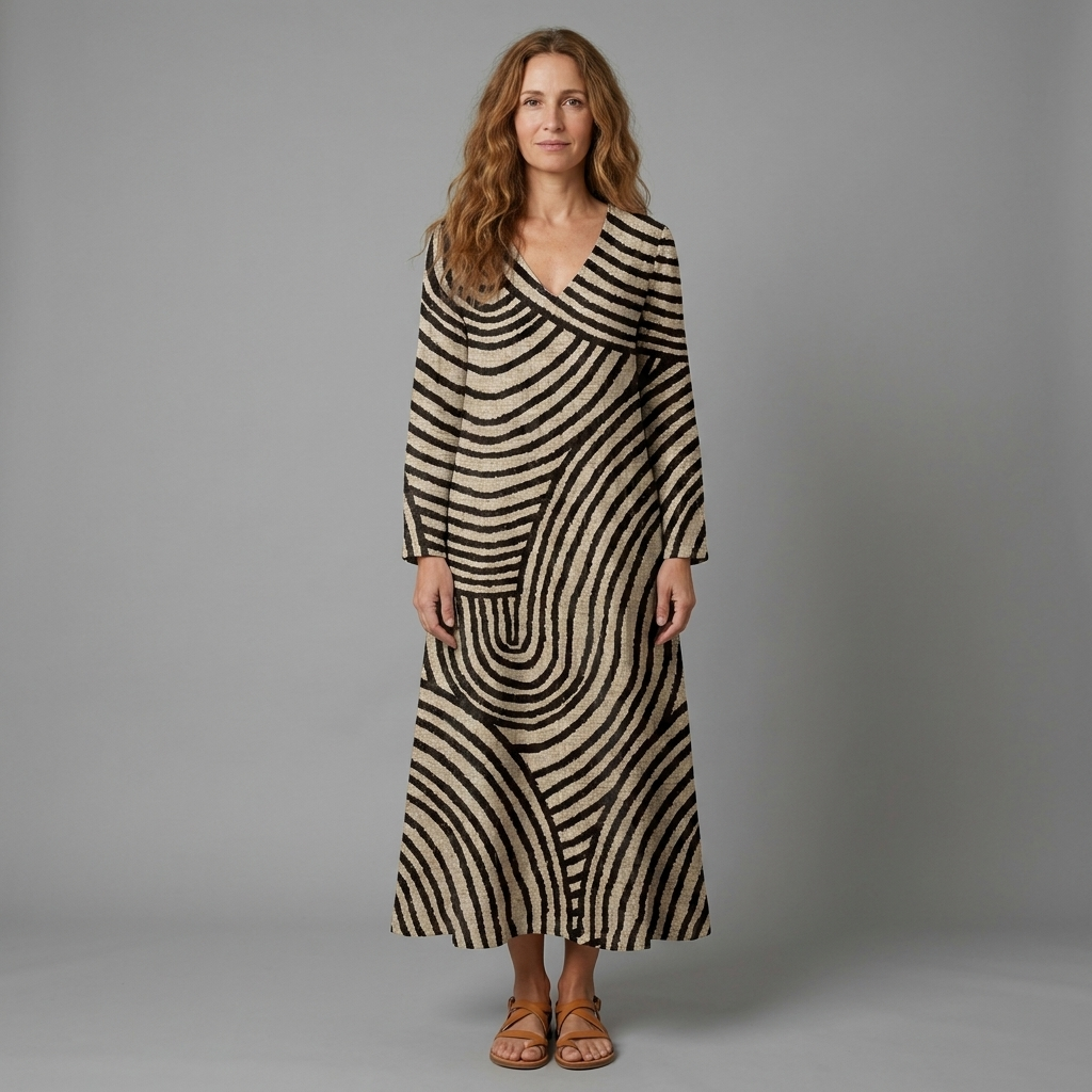 Raquel dress - front view, studio model