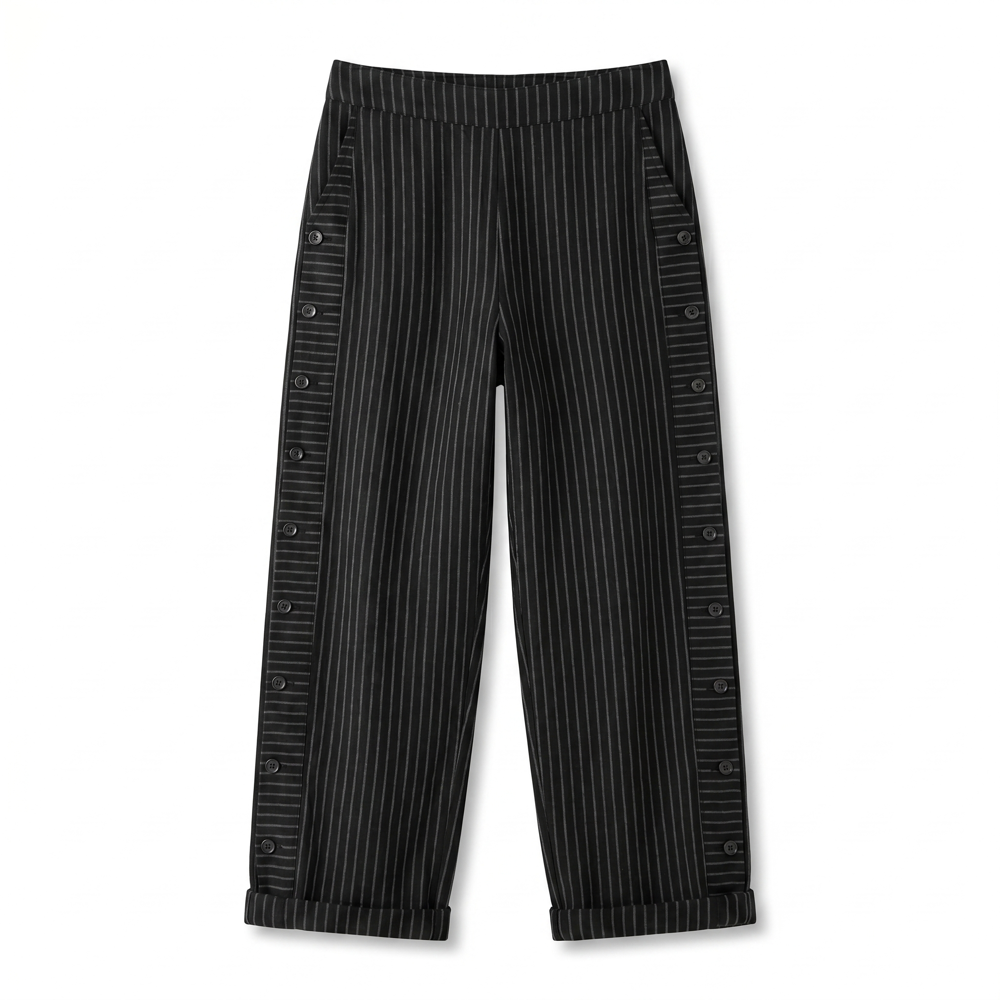 Marina | Pantalón Ligero de Rayas