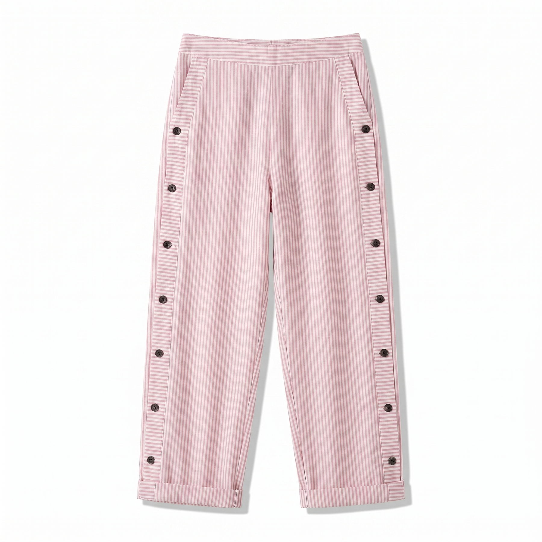 Marina | Pantalón Ligero de Rayas