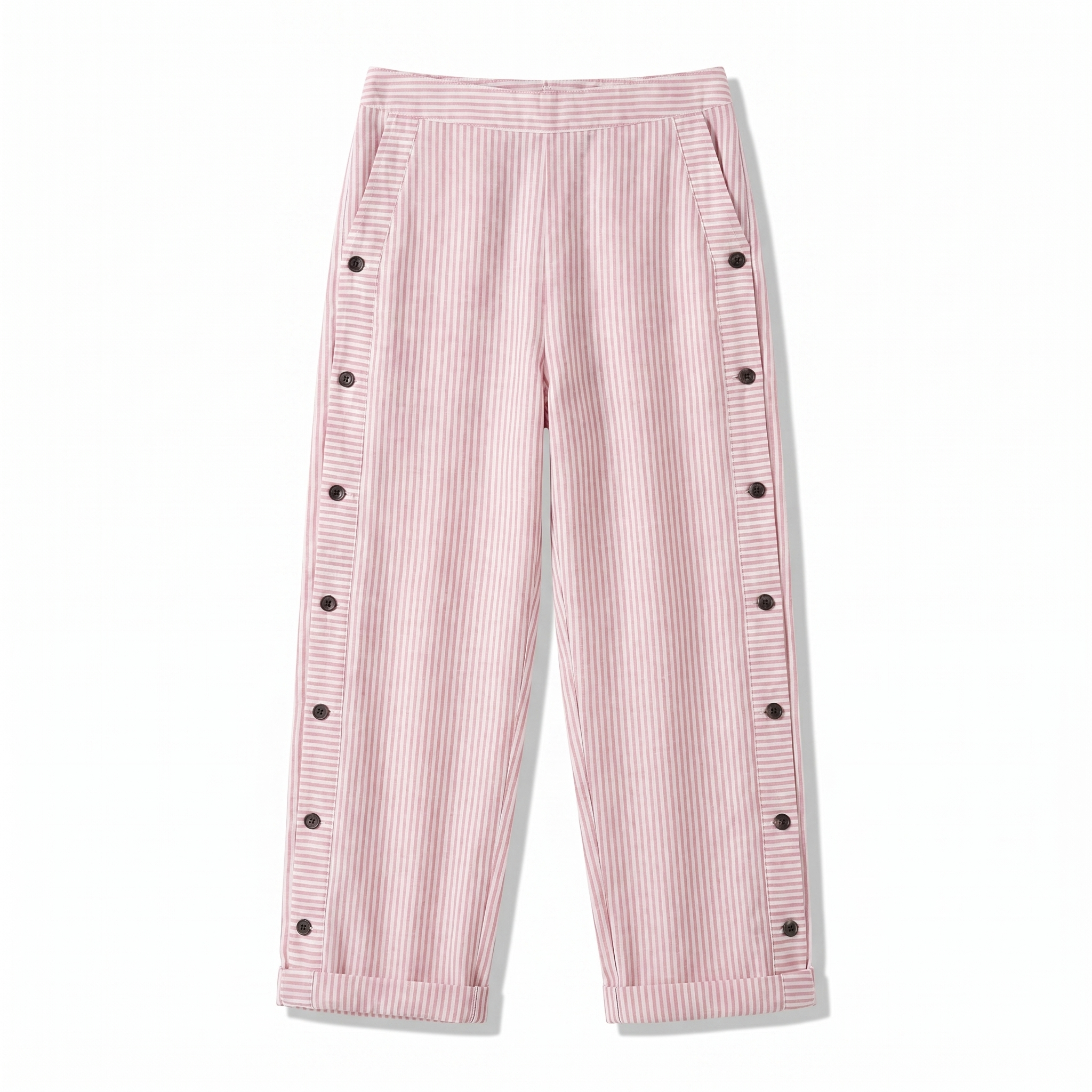 Marina | Pantalón Ligero de Rayas